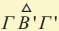 ΓΒ'Γ'
