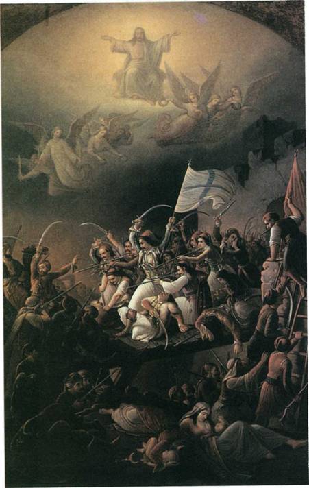 Θεόδωρος Βρυζάκης (1819-1878), Η έξοδος του Μεσολογγίου (1853)