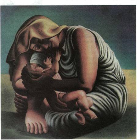 José de Almada Negreiros (1893-1970), Μητρότητα, (1935)