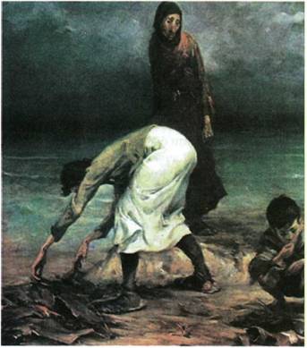 Αλέξανδρος Αλεξανδράκης (1913-1968), Πείνα